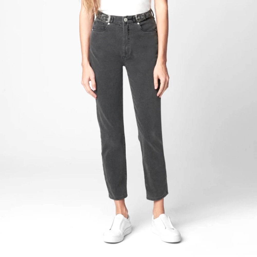 BLANKNYC The Bleeker Straight-leg Black Jeans